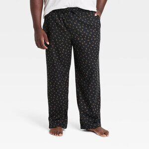 New! Men's Big & Tall Print Flannel Pajama Pants - Goodfellow & Co